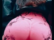 Girl masturbates alone in the forest thinking no one is watching 3/16