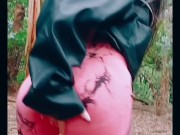 Girl masturbates alone in the forest thinking no one is watching 5/16