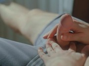 Best solo handjob youve seen! Nice cock * Cumshot 7/16