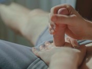 Best solo handjob youve seen! Nice cock * Cumshot 8/16