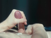 Best top view handjob cumshot ever * Solo muscular man 15/16