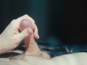 Best top view handjob cumshot ever * Solo muscular man 5/16