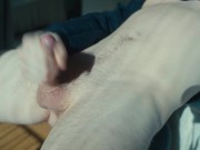 Demons cock cumshot in the holy light ! 15/16