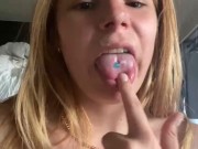 Amateur couple having sex live on webcam - Facial cumshot 12/16