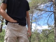 Cumming (too fast) out in the woods 3/16