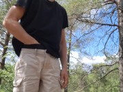 Cumming (too fast) out in the woods 4/16