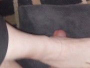 BBW Amateur footjob compilation 11/16