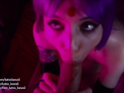 Raven From the Teen Titans, Blowjob + facial! 14/16