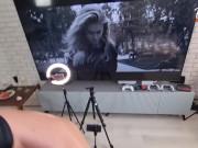 Bisexual husband shared his wife with a friend. Threesome. Mmf. Creampie. Part 2. Ep 20703 3/16