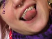 Flashing my tits at Burger King 15/16