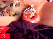 [Uncut Scene] 🤠🔒 Chastity Cowboy’s Naughty Secret — Can I Soak Your Underwear? 💦🩲 9/16