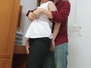 Horny office girl gets fucked by her coworker 2/16