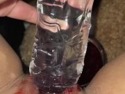 UR MOM'S RASPBERRY HOME JAM&MY TEEN PINK PUSSY&GLASS DILDO-AMATEUR-ARABIAN SNOWWHITE-LOS ANGELES G 13/16