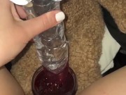 UR MOM'S RASPBERRY HOME JAM&MY TEEN PINK PUSSY&GLASS DILDO-AMATEUR-ARABIAN SNOWWHITE-LOS ANGELES G 5/16
