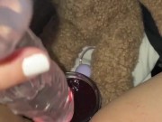 UR MOM'S RASPBERRY HOME JAM&MY TEEN PINK PUSSY&GLASS DILDO-AMATEUR-ARABIAN SNOWWHITE-LOS ANGELES G 6/16