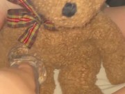 HUGE GLASS DILDO IN TEEN PINK PUSSY-BEST AMATEUR-ARABIAN SNOWWHITE-FEMALE MASTURBATION-LOS ANGELES G 11/16