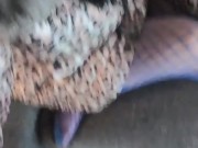 MilfyCalla face fucking and Cumming over my Glossy Puffer Jacket linner 4/16