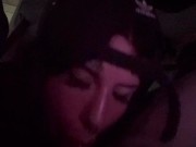 Sucking on his head until he cums in my mouth 12/16