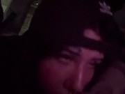 Sucking on his head until he cums in my mouth 13/16