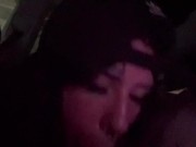 Sucking on his head until he cums in my mouth 14/16