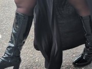Walking in my fetish boots 5/16