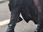 Walking in my fetish boots 7/16