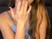 I spread my legs wide and want to get playful spanks on my naughty ass 10/16