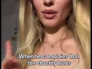 What am i supposed to do? ;) #chastity 6/16