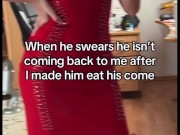 Eat your own cum - Femdom 15/16