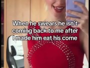 Eat your own cum - Femdom 5/16