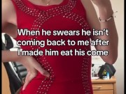 Eat your own cum - Femdom 9/16