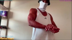 Sexy Twink Aesthetic Underwear Tease (Male Model Tighty Whitey Briefs) Flexing for Pride Month LGBTQ