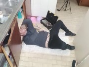 Boss lady try to learn plumbing