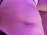 He fucks my pussy with a big dildo and then fucks me and I end up cumming! 2/16