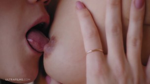 ULTRAFILMS Two amazing girls Alisson and Diana Heaven having passionate sex on the bed