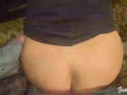 Flashing at the Pub: Barista Fucks Me Doggy with a Creamy End 13/16