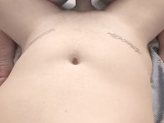 Perfect ass blonde makes her roommate cum twice! 6/16