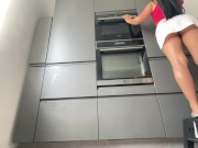 Get on your knees and look under my skirt. 15/16