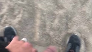 Outdoor dick flash