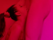 Ritzy Rain Gagged and Facefucked Until She Earns a Sticky Cumshot 1/16