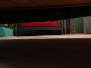 Bruna troia con la figa rasata scopata da un cazzo mascherato 4/16