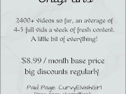 Dancing my clothes off to cum for you 1/16