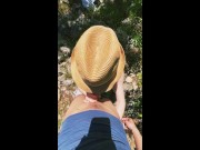 CaraxJack__ Amateur couple have wild sex between forest and mountain 🌳⛰️