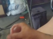 Tattoo Freak Rub His Own Cock On His Tight Asshole and Fucks Himself Then Pulls Out and Squirts 2/16