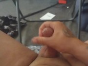 Tattoo Freak Rub His Own Cock On His Tight Asshole and Fucks Himself Then Pulls Out and Squirts 9/16