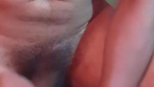Jerking My Big Fat Dick Squirting Cum