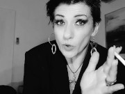 Perverse Psychologist Gets Young Male to Jizz for her over an online cobsultation 10/16