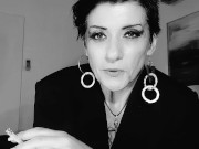 Perverse Psychologist Gets Young Male to Jizz for her over an online cobsultation 9/16