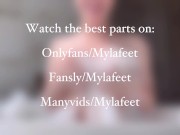 Steph mommy makes you worship her feet and lets you cum with JOI 15/16