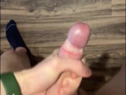 Horny 18yo Twink Jerks Off & Moans Loud - Huge Cum Explosion! 10/16